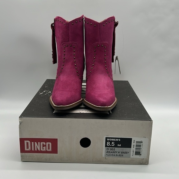 1524- Dingo Suede Ankle Women's Boots Size 8.5 M NWT - Picture 8 of 10